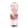 Pleaser - ADORE709 Sandale à bride à la cheville, Pole dance chaussures - Chaussures de pole dance - Rose/Couleur or Product image